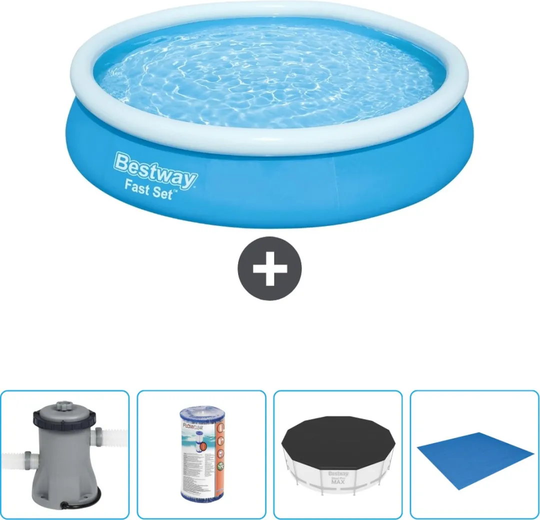 Bestway Fast Set Rond Zwembad 366x76cm