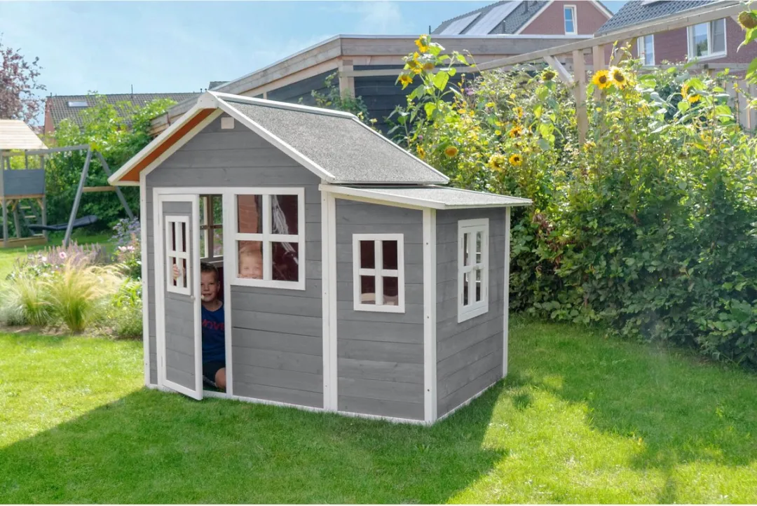 EXIT Toys Loft 150 Houten Speelhuis - Grijs