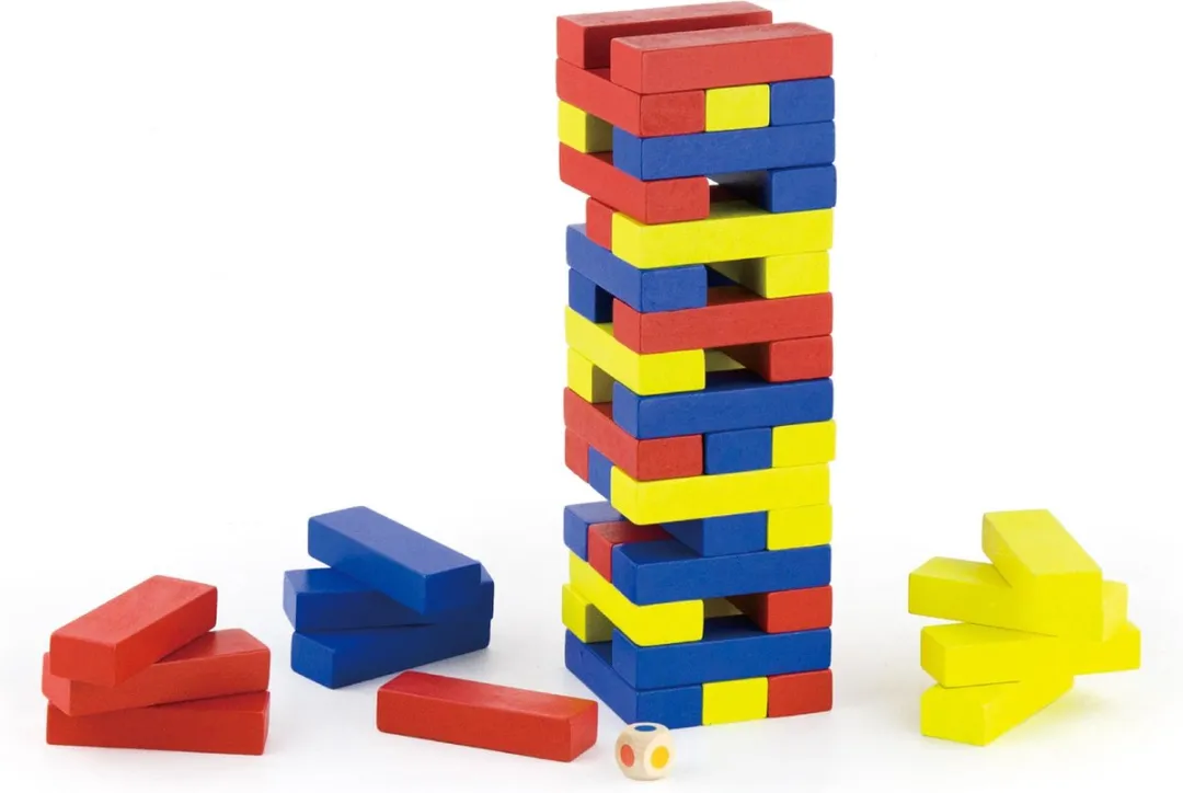 Viga Toys Behendigheidsspel Stapeltoren Hout