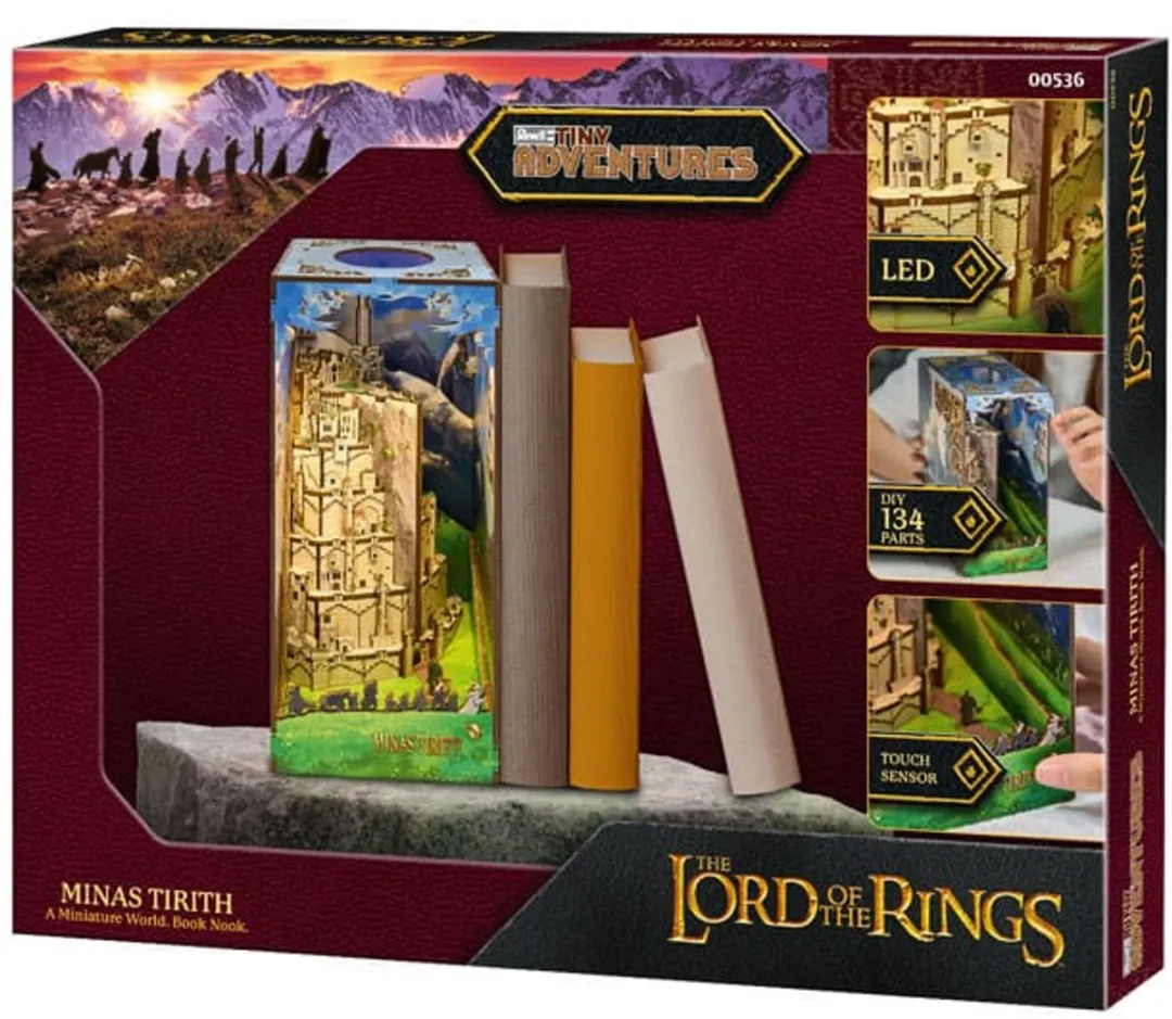 Revell The Lord of the Rings Minas Tirith Book Nook Diorama 23cm - Multi