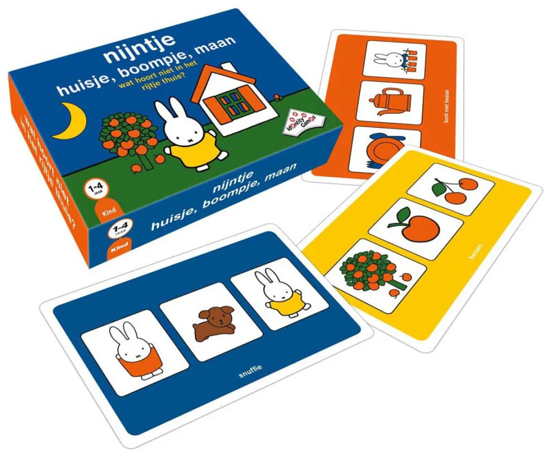 Identity Games Nijntje Kaartspel Huisje Boompje Maan