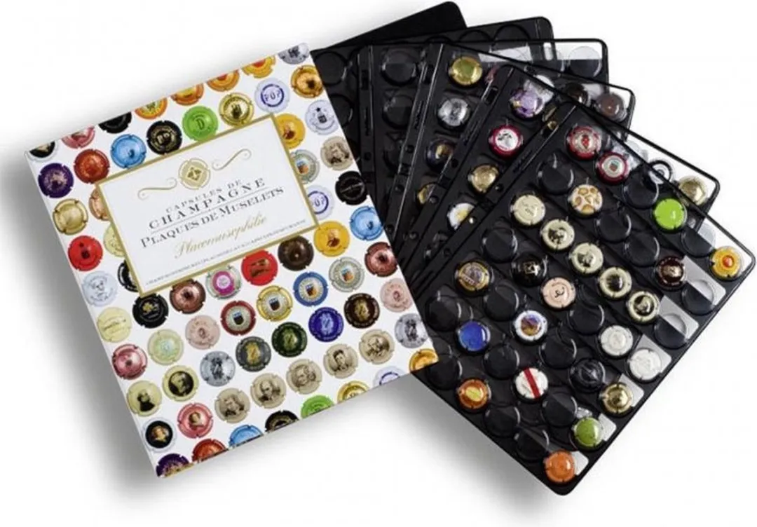 Leuchtturm Champagne Caps Album Grande 210 Vakken - 5 Stuks