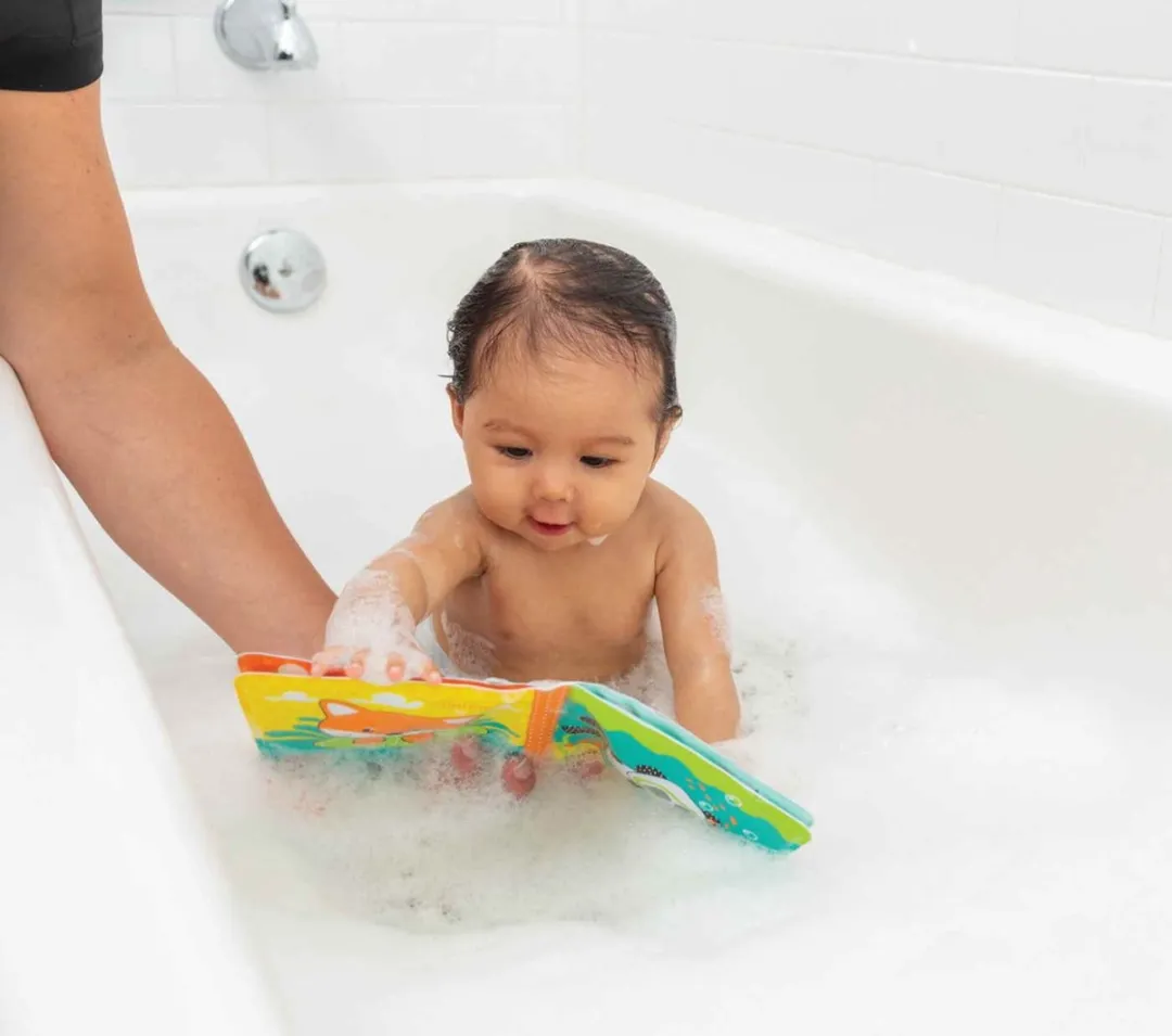 Infantino Explore & Play Badboek Vos - Multicolor