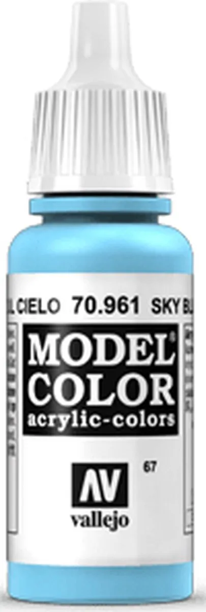 Vallejo Model Color Sky Blue Acrylverf 17ml