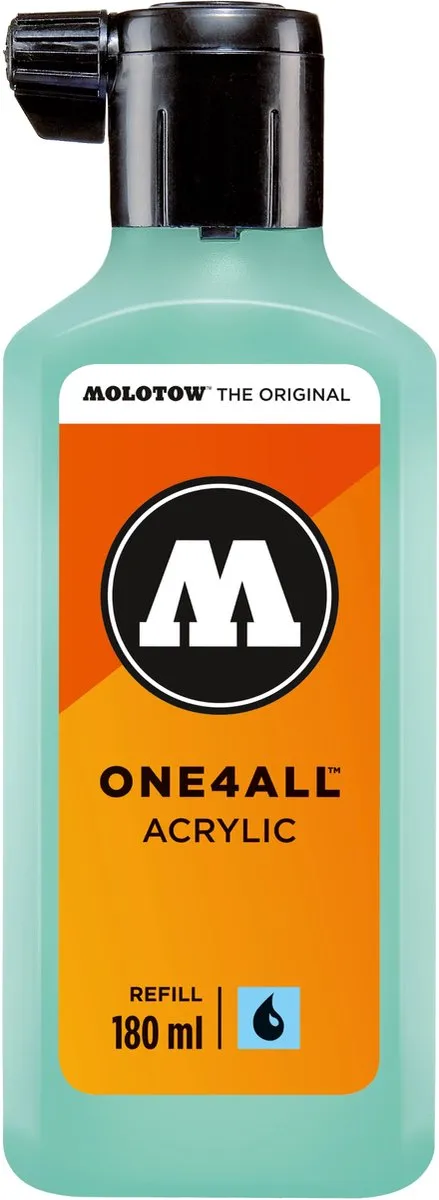 Molotow ONE4ALL Lagune Blauw Pastel Inkt 180ml