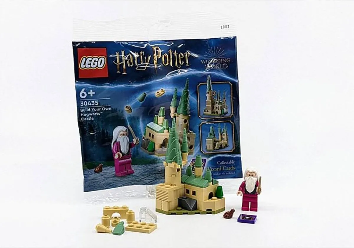 LEGO Zweinstein Kasteel Bouwset 30435 - 62 Stenen - 1 Minifiguur - afbeelding 6 van 6