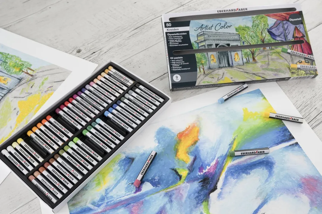 Eberhard Faber Artist Color EF-522050 Oliepastelkrijt 50 Stuks - Assorti