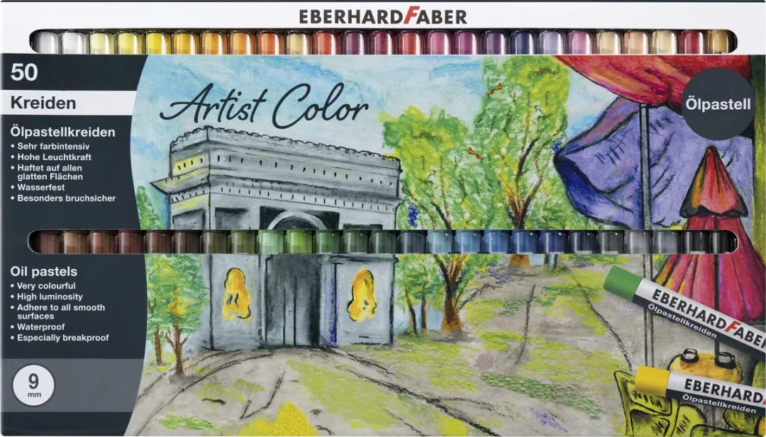 Eberhard Faber Artist Color EF-522050 Oliepastelkrijt 50 Stuks