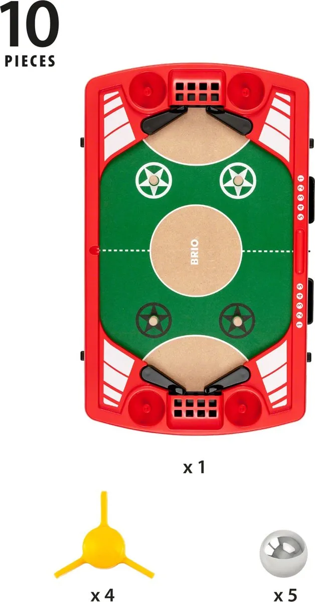 BRIO Flipperkast 34019 - Educatief spel - Rood/groen