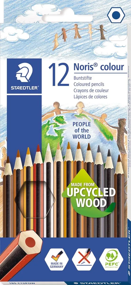 STAEDTLER Noris Club People Of The World Kleurpotlood
