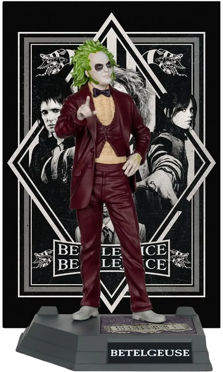 McFarlane Toys Beetlejuice Beetlejuice Movie Maniacs Beeld - 17 cm