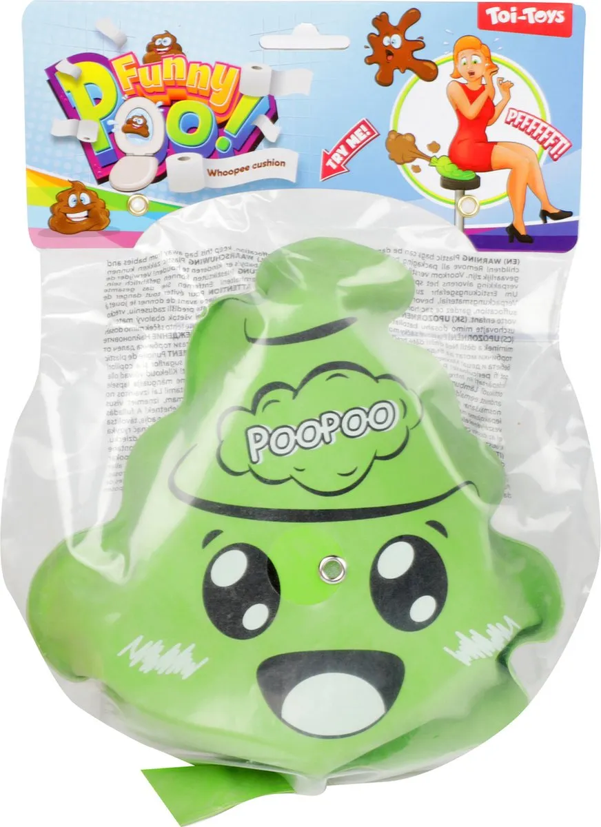 Toi-Toys Scheetkussen 18cm - Groen