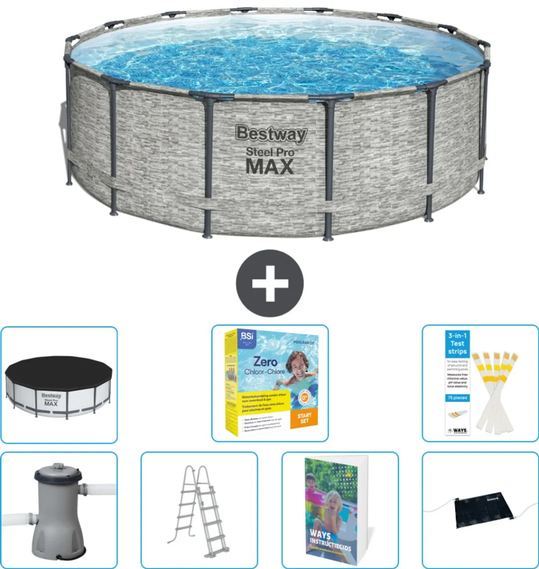 Bestway Steel Pro MAX Zwembad 427cm