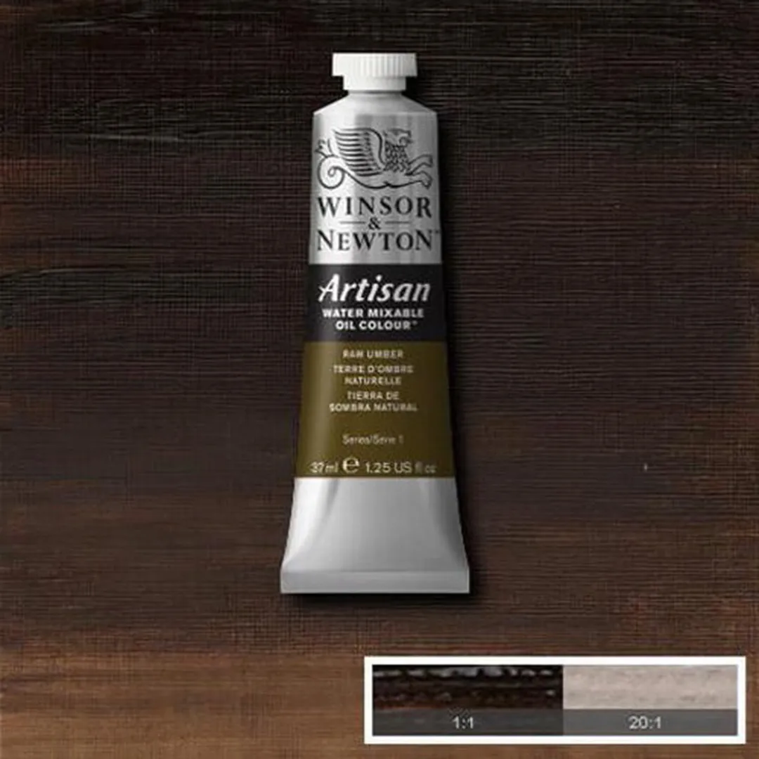 Winsor & Newton Artisan Water Mixable Olieverf Raw Umber 554 37ml