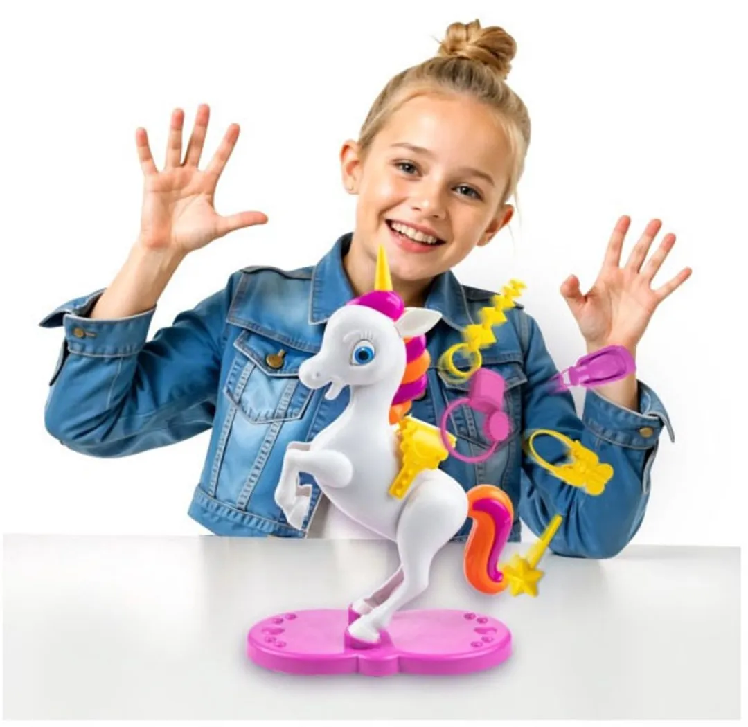 Toi-Toys Bokkende Eenhoorn Bagagespel - 2-4 Spelers
