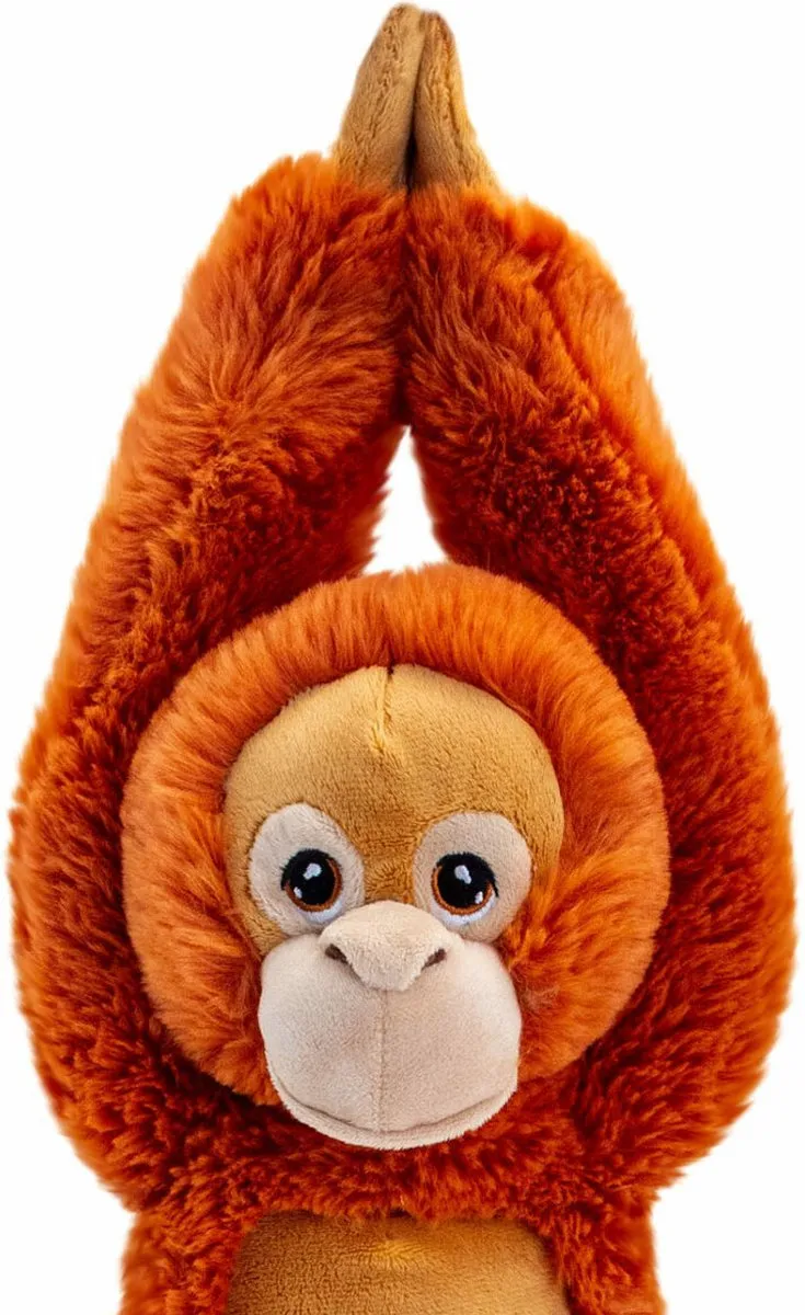Keel Toys Pluche Orang-oetan Knuffel - 55cm - Bruin