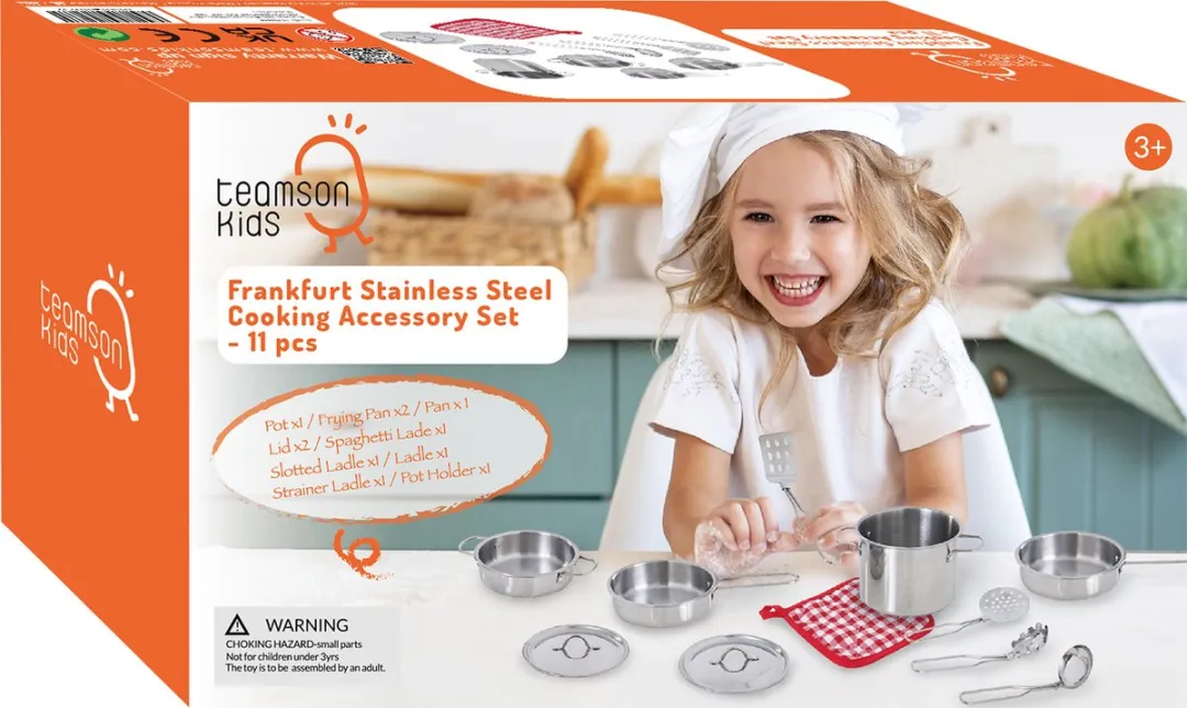 Teamson Kids Speelkeuken Accessories - 11 Stuks - Meerkleurig