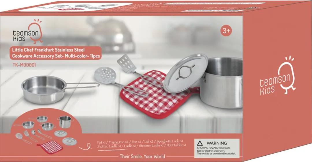 Teamson Kids Speelkeuken Accessories - 11 Stuks - Meerkleurig - afbeelding 6 van 6