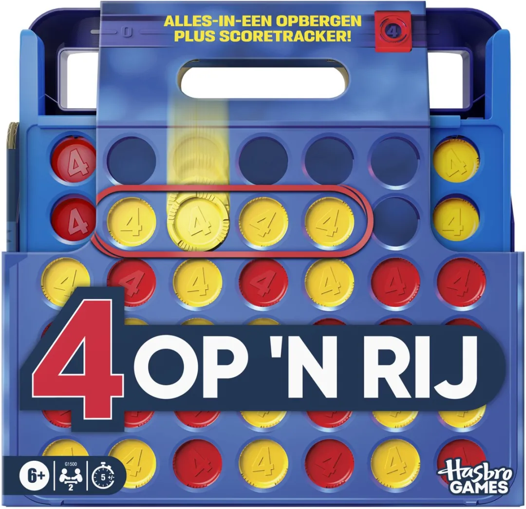 Vier op een Rij - Gezelschapsspel - Nieuwe Editie