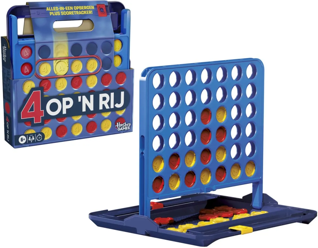 Vier op een Rij - Gezelschapsspel - Nieuwe Editie