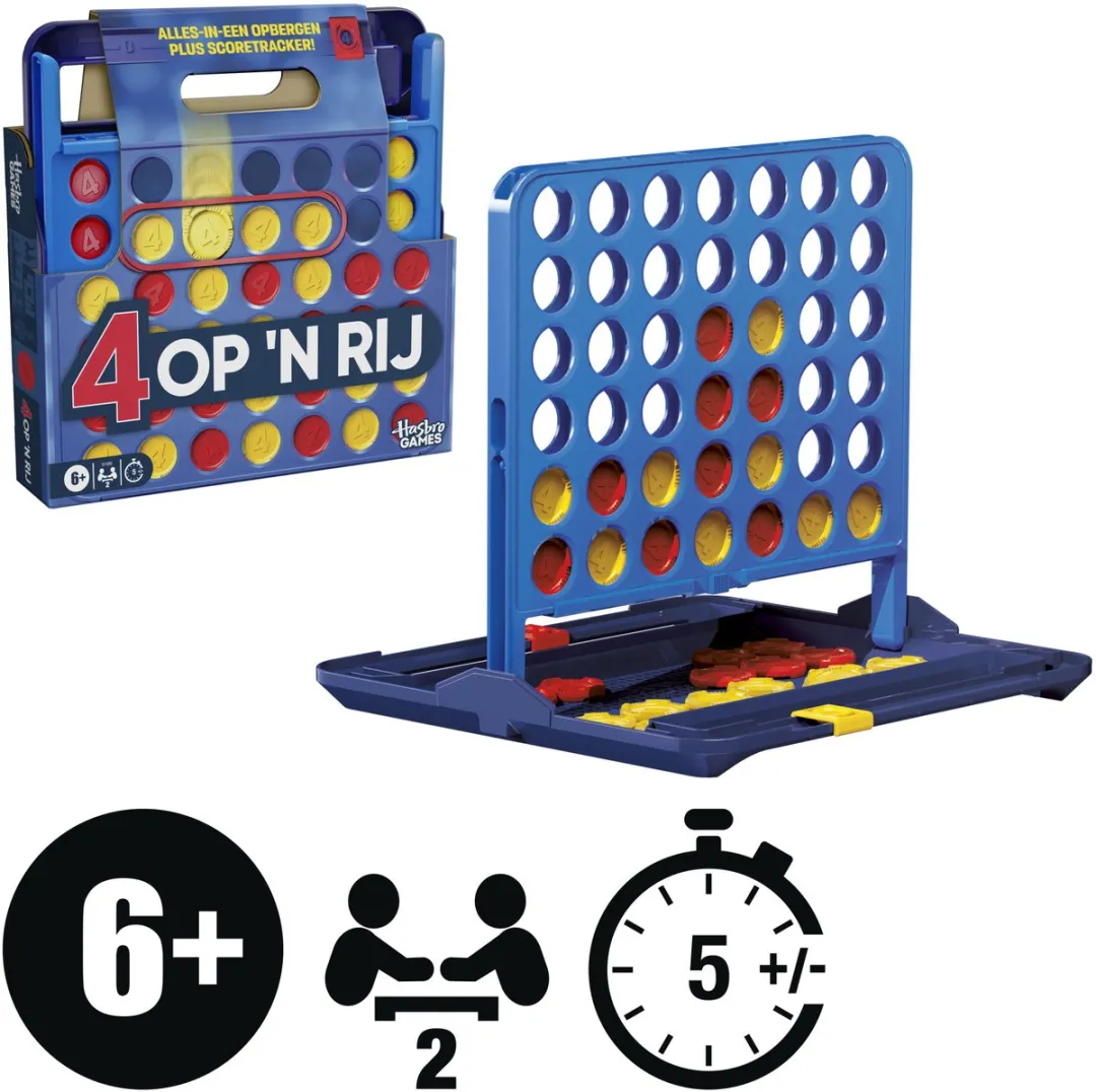 Vier op een Rij - Gezelschapsspel - Nieuwe Editie