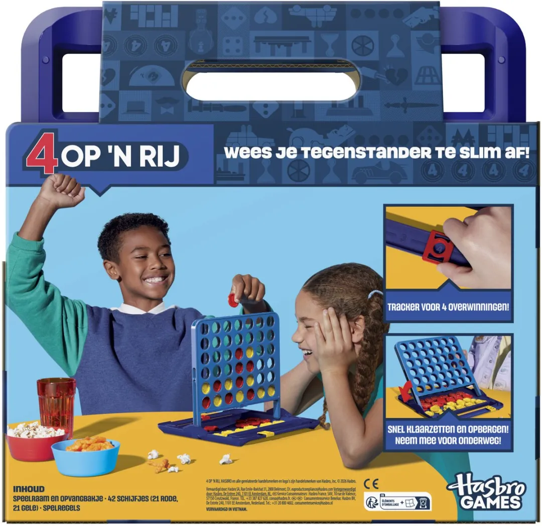 Hasbro Gaming Vier op een Rij Gezelschapsspel HASG1500 - afbeelding 6 van 6