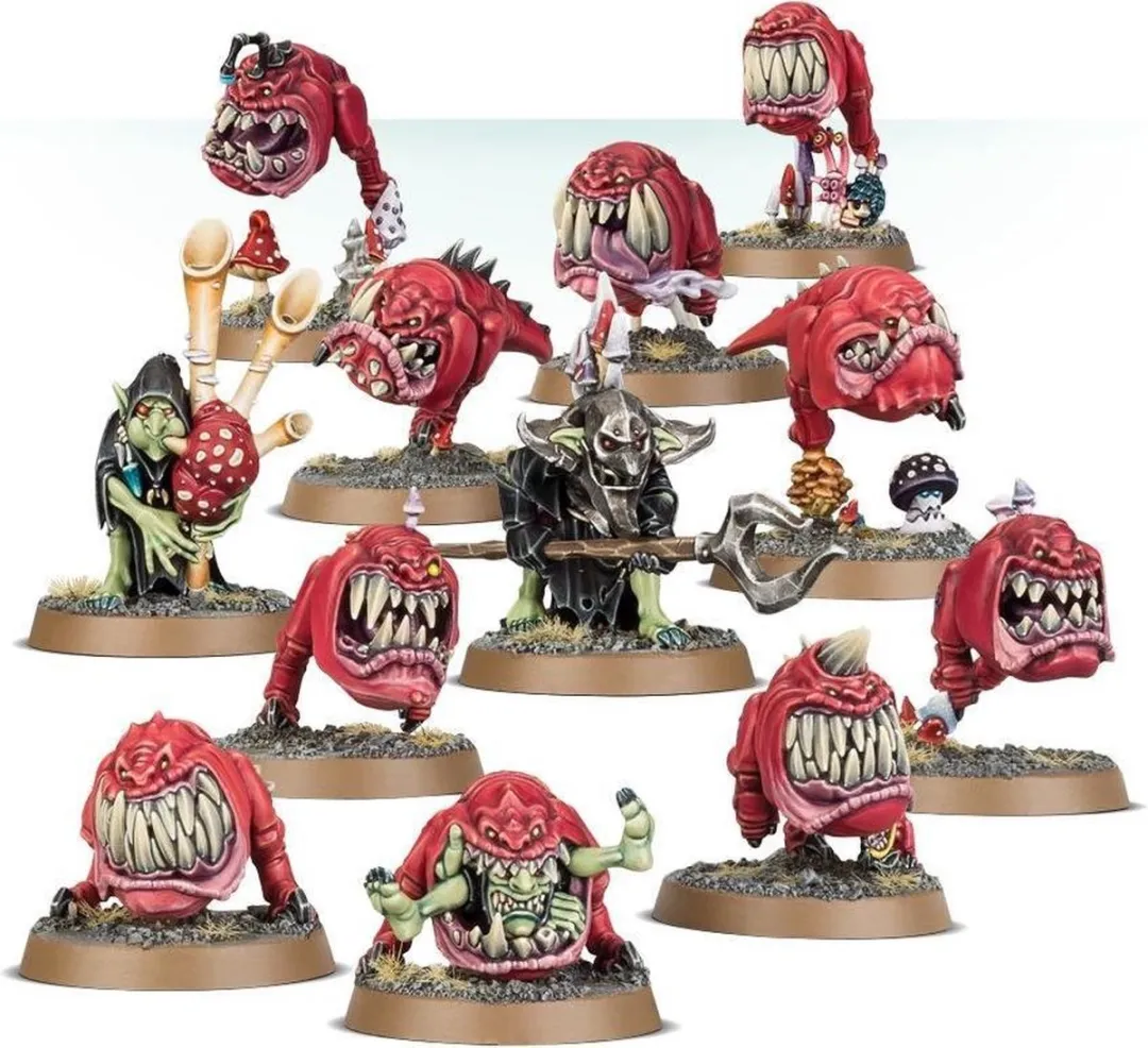 Games Workshop Gloomspite Gitz Squig Herd - 77 Onderdelen
