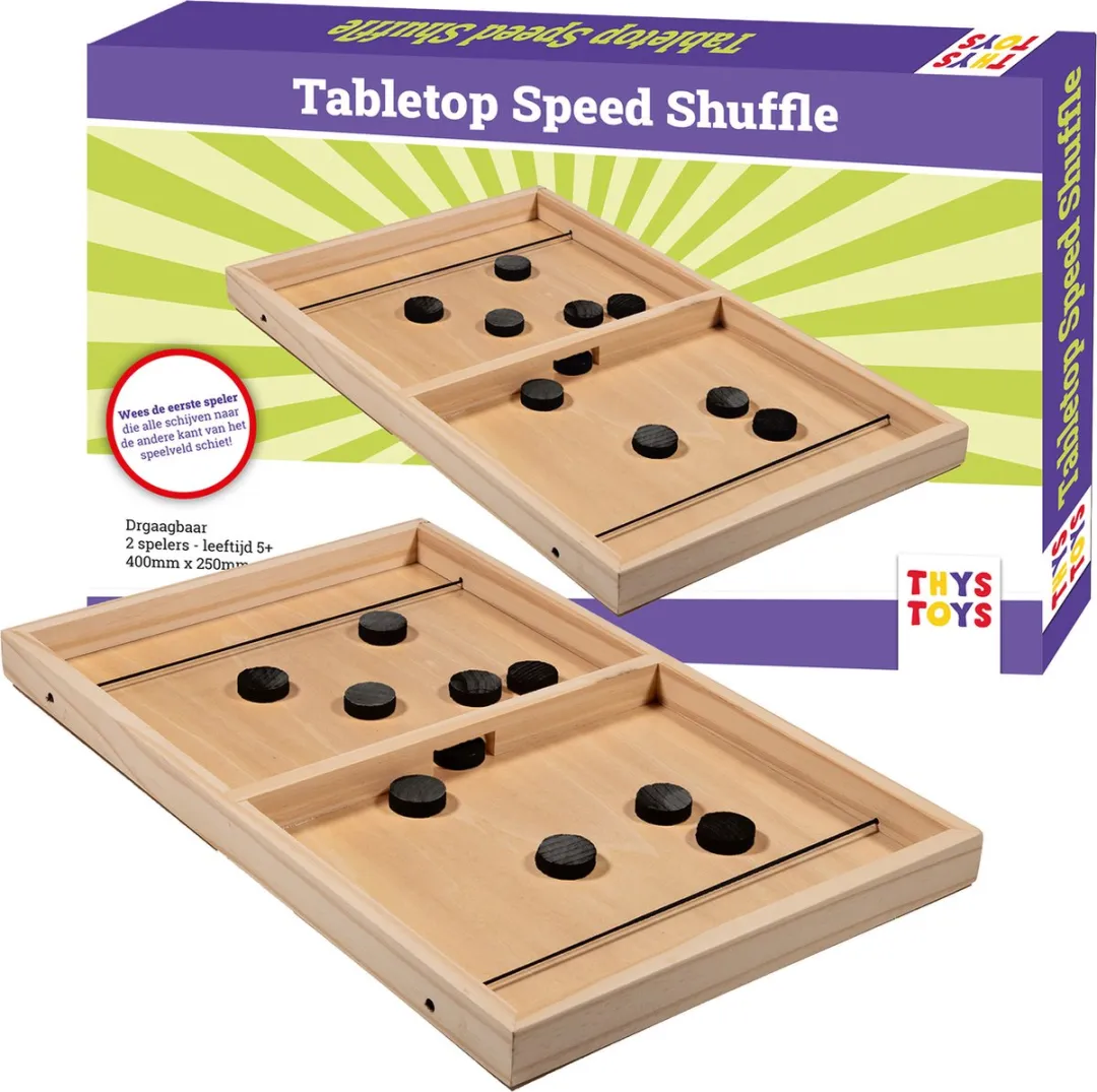 ThysToys Slingpuck Speed Shuffle Sjoelbak 40cm