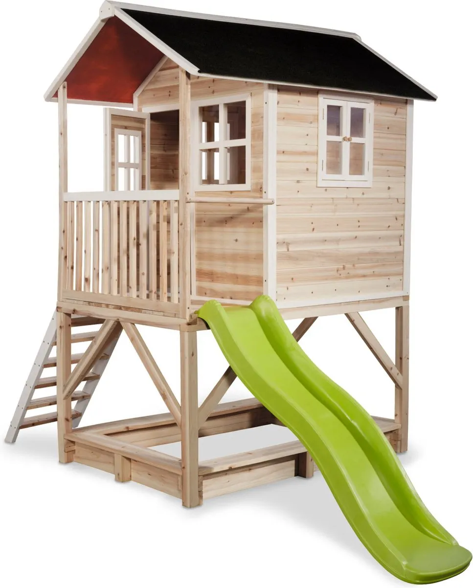 EXIT Toys Loft 500 Houten Speelhuis - Naturel
