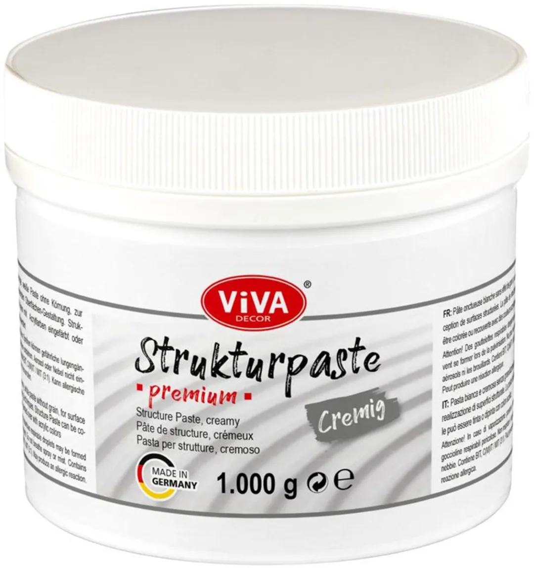 Viva Decor Strukturpaste Premium White 1.000g