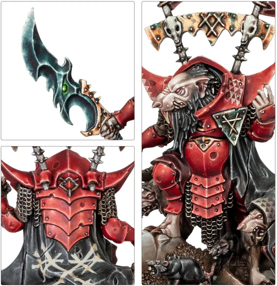 Games Workshop Skaven Krittok Foulblade - 19 Onderdelen