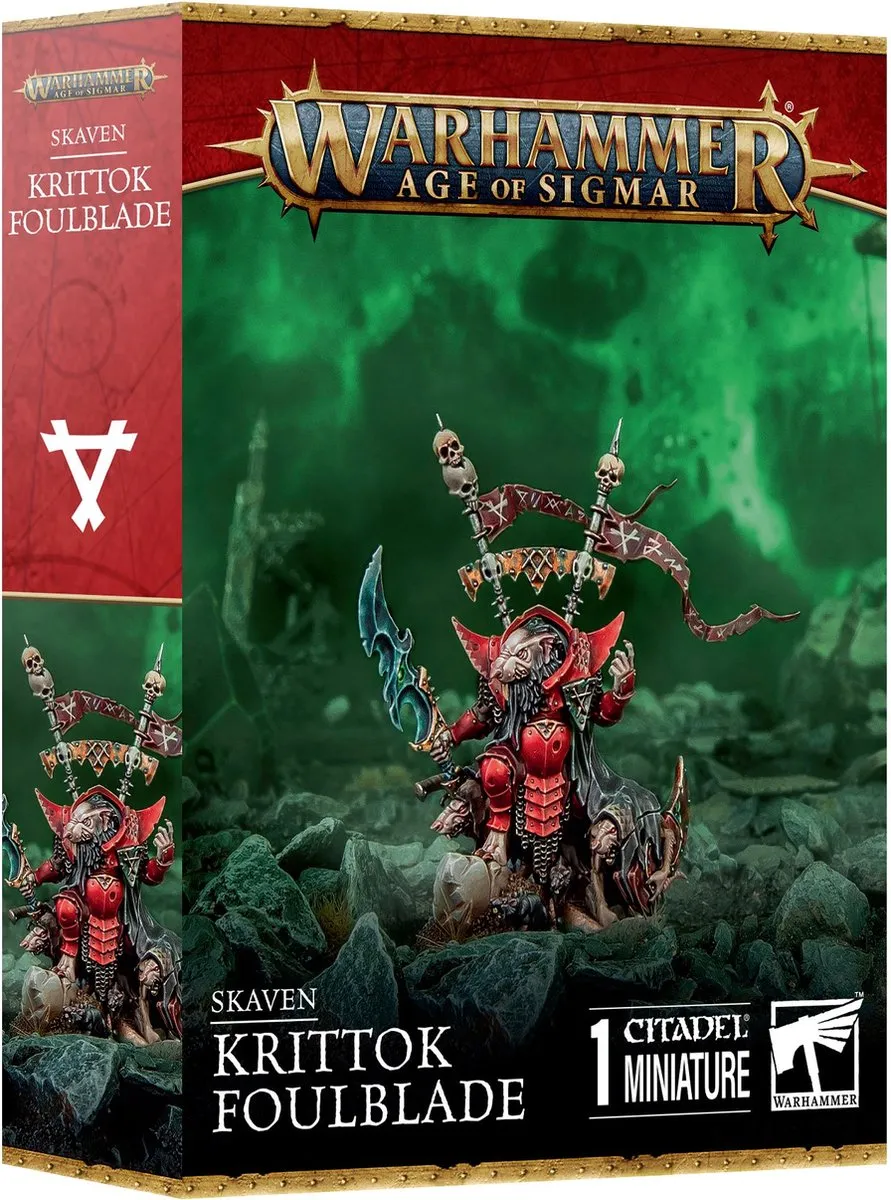 Games Workshop Skaven Krittok Foulblade
