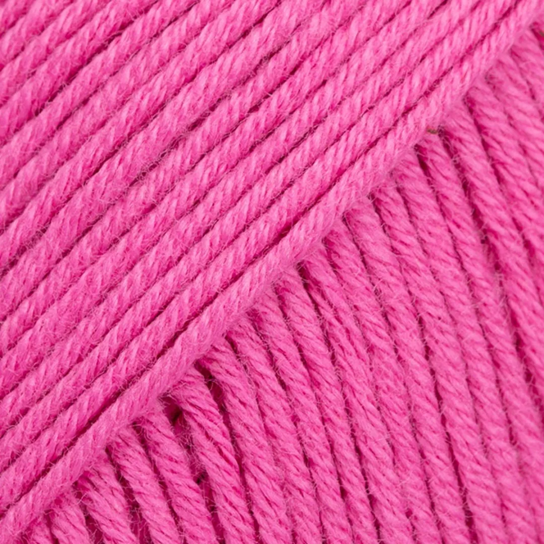 Drops Safran Uni Colour Magenta Katoen Garen