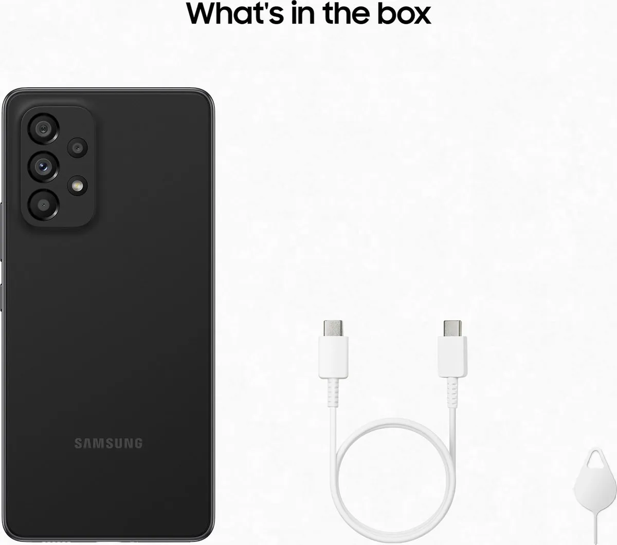 Samsung Galaxy A53 SM-A536BZOLEUB - 256GB - Zwart