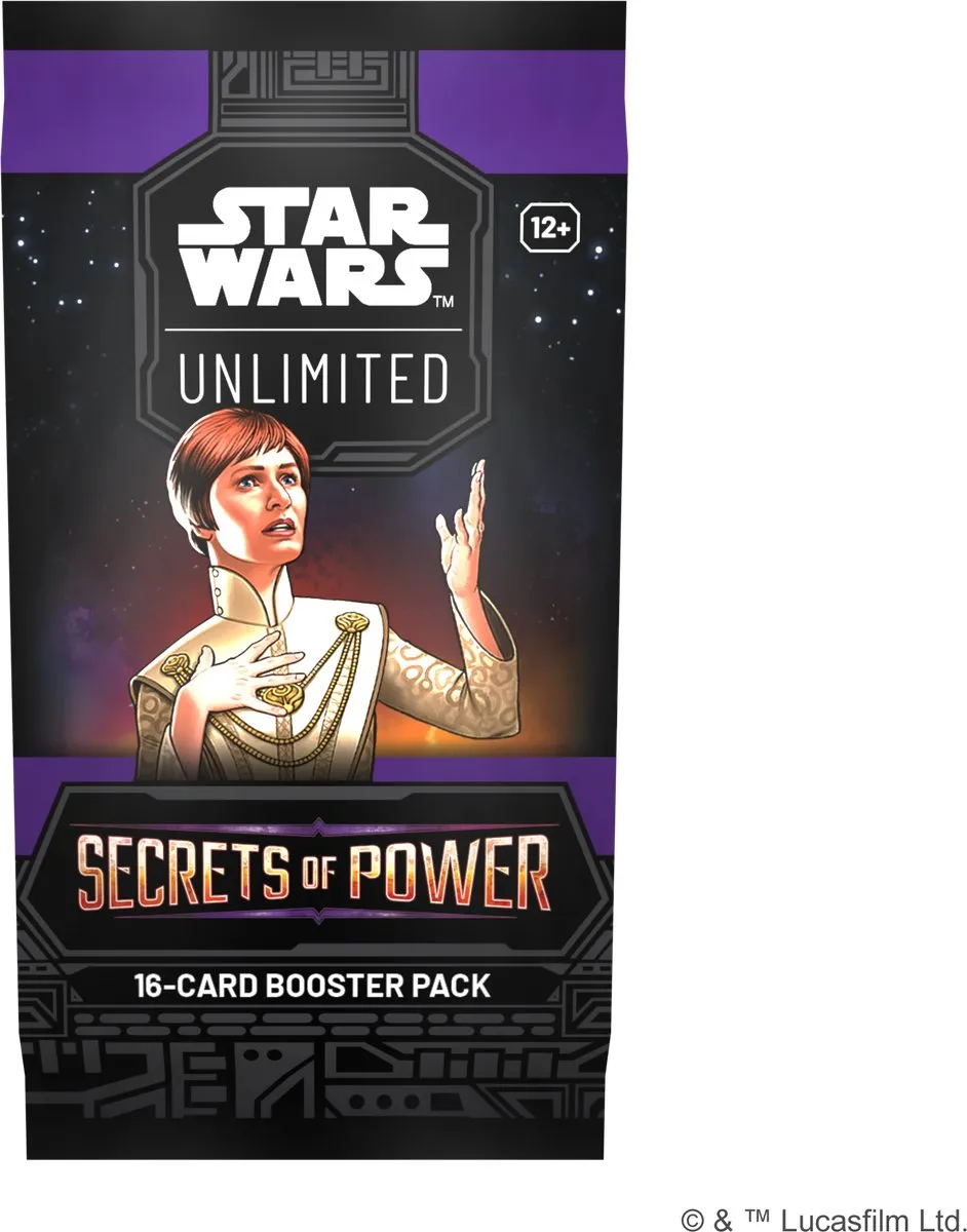 Fantasy Flight Games Star Wars Unlimited Secrets of Power Sleeved Booster