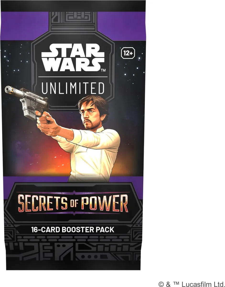 Fantasy Flight Games Star Wars Unlimited Secrets of Power Sleeved Booster