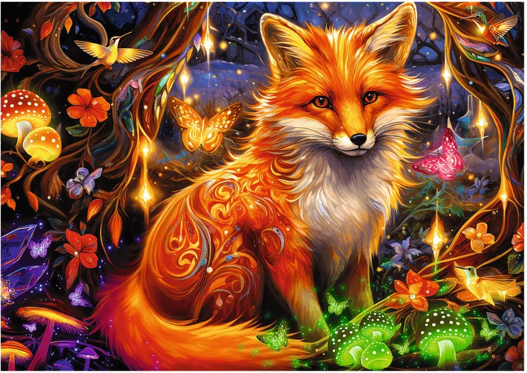 Trefl Fairytale Fox Puzzel 1000 Stuks - Multicolor