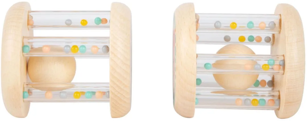 Small Foot Houten Rammelaar Dier Set - 2 Stuks Multicolor