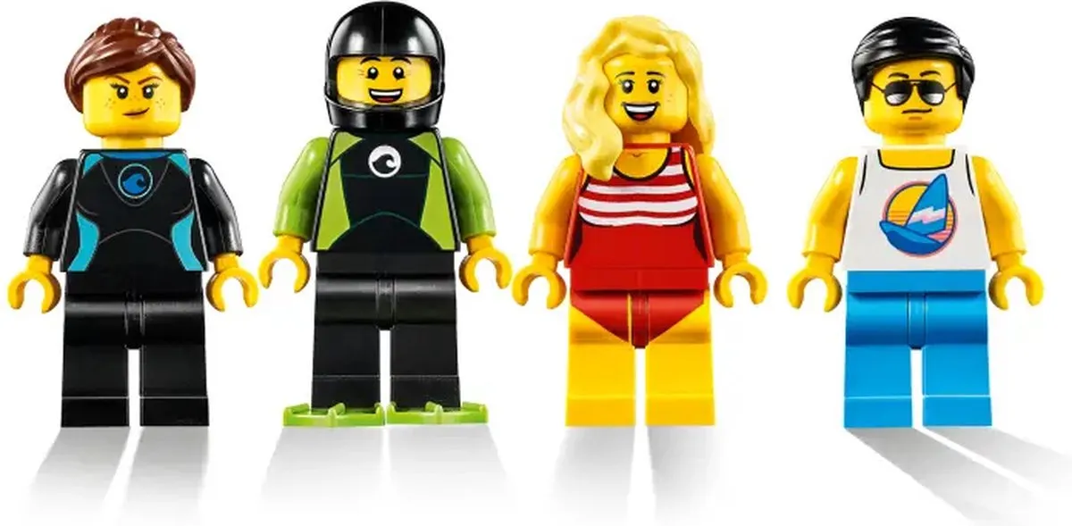 LEGO 40344 Exclusieve Minifiguren Set - 4 Stuks