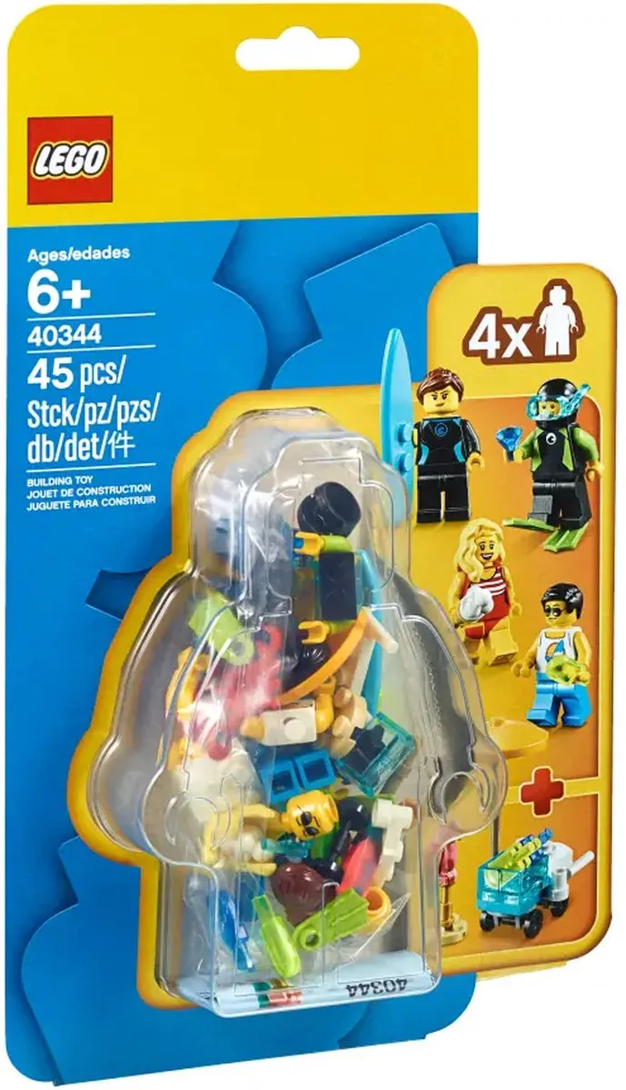LEGO 40344 Exclusieve Minifiguren Set - 4 Stuks