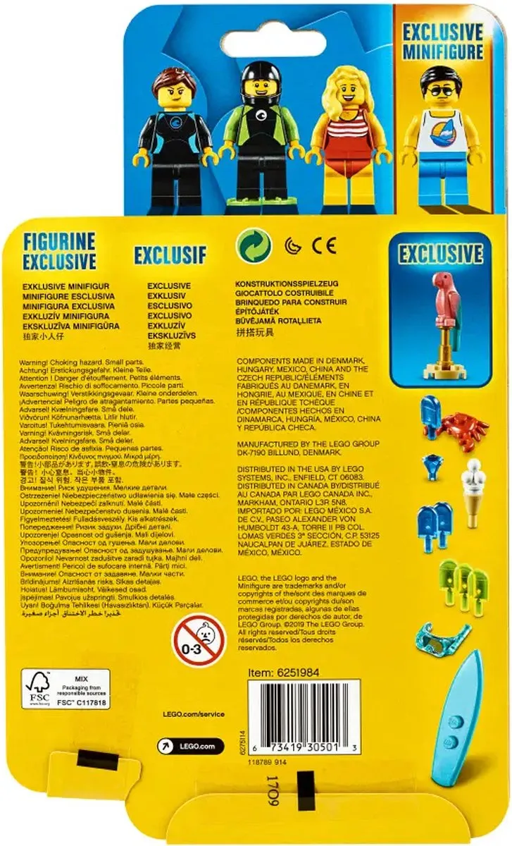 LEGO 40344 Exclusieve Minifiguren Set - 4 Stuks