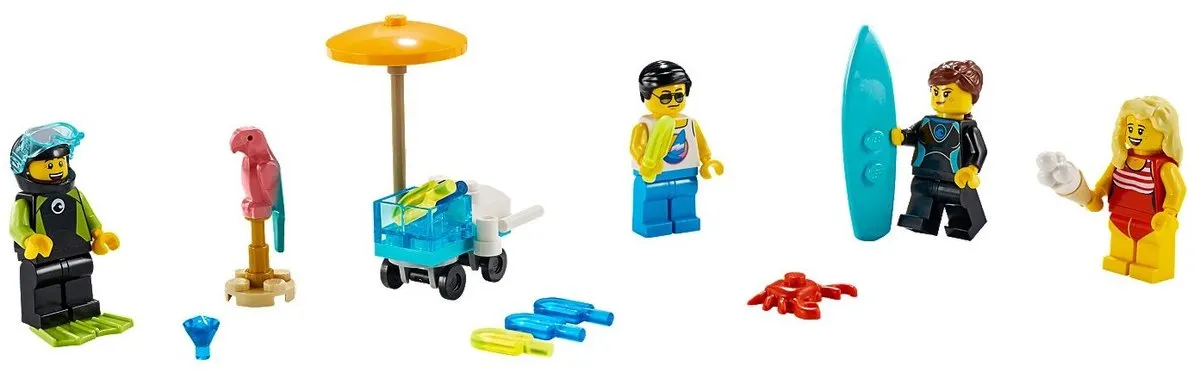 LEGO 40344 Exclusieve Minifiguren Set - 4 Stuks - afbeelding 6 van 6