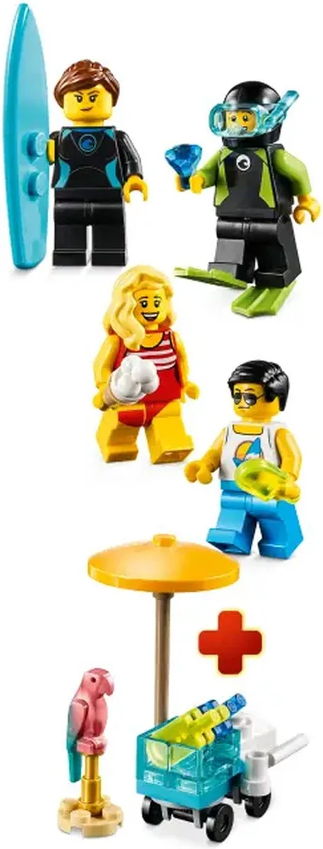 LEGO 40344 Exclusieve Minifiguren Set - 4 Stuks