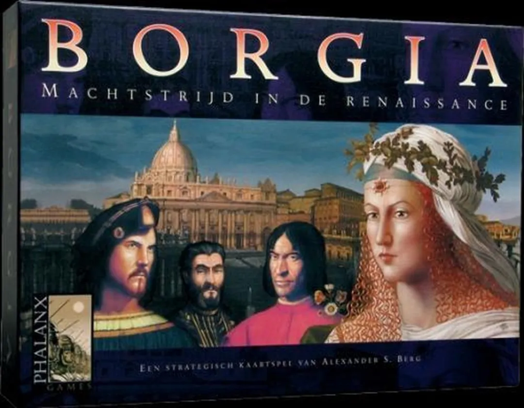 Phalanx Games Borgia Bordspel - Strategisch Machtspel 3-5 Spelers