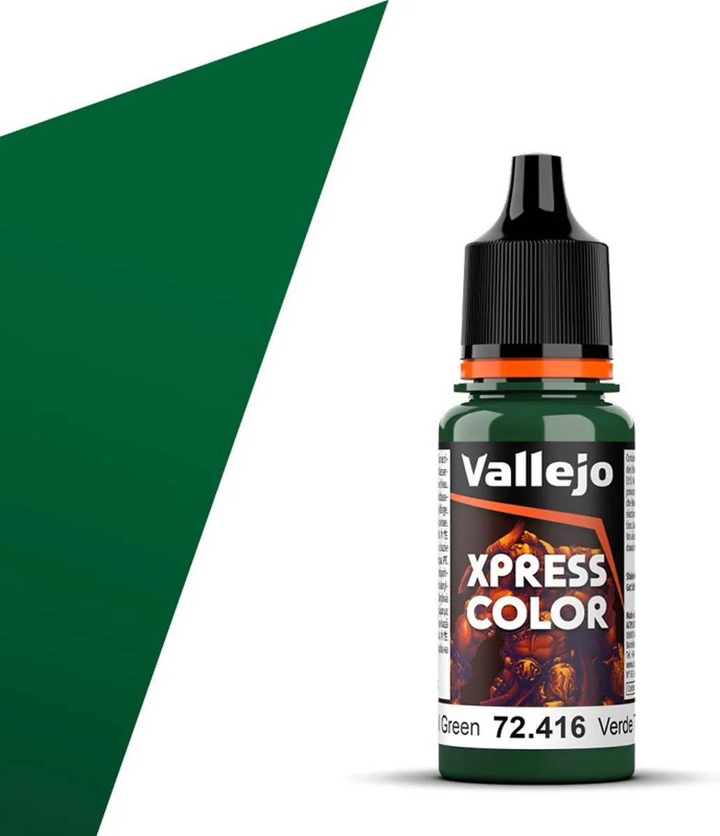 Vallejo Hobbyverf Acryl Xpress Color Troll Green 18ml