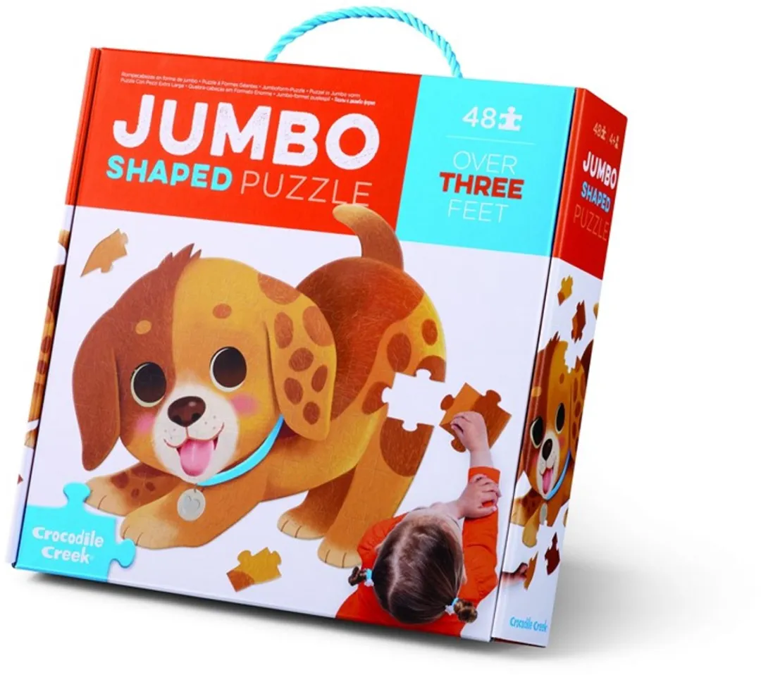 Crocodile Creek Puzzel Jumbo Puppy's CC29705 - 484 Stuks - Multicolor