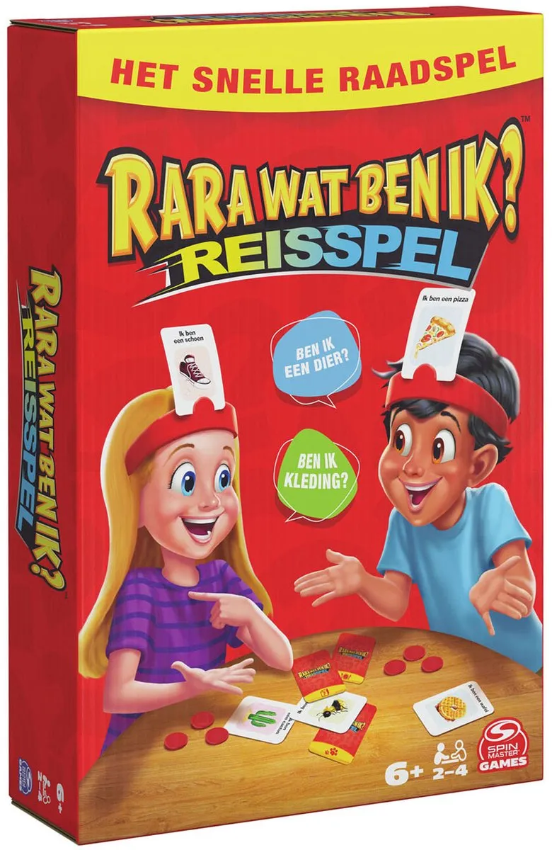 Spin Master Hedbanz Wat Ben Ik? - Reisspel - 2-4 Spelers