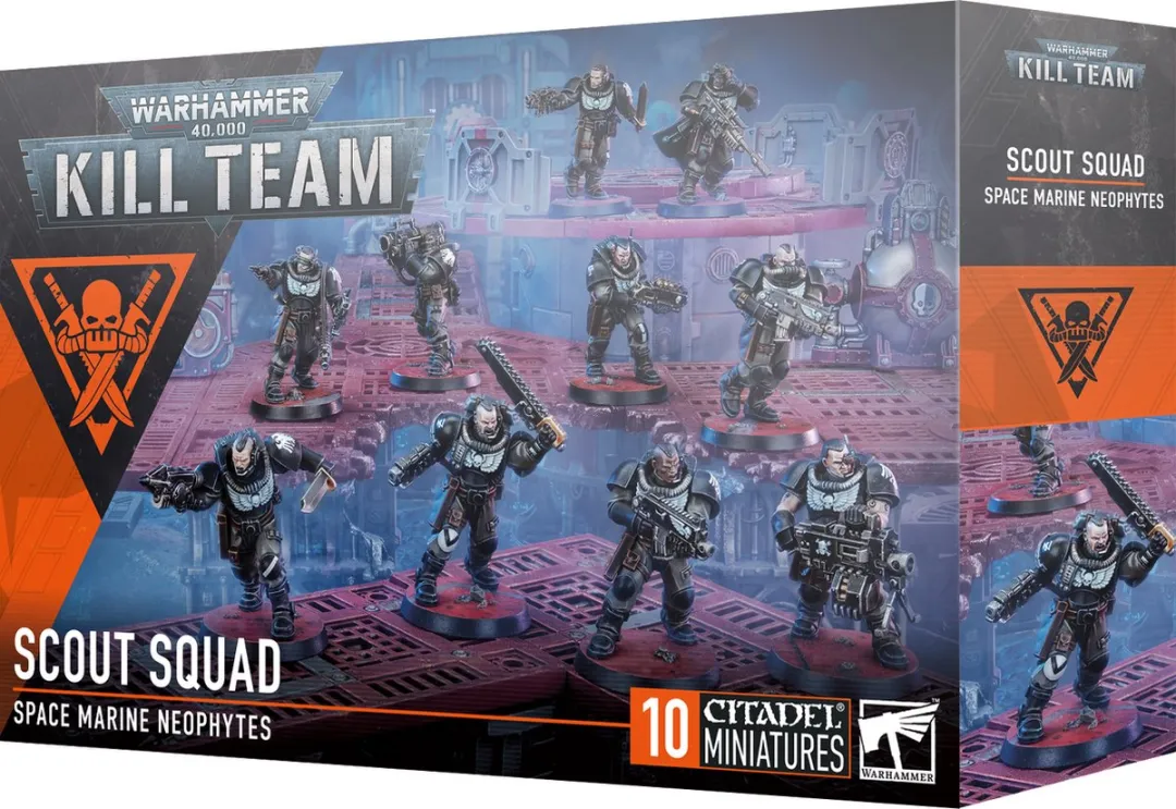 Games Workshop Kill Team Space Marine Scout Squad
