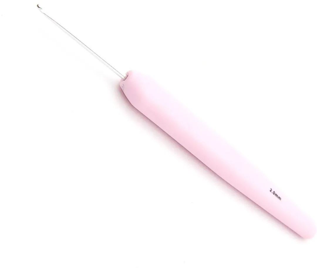 KnitPro Waves 2 Haaknaalden 2.00mm - Roze Cotton Candy