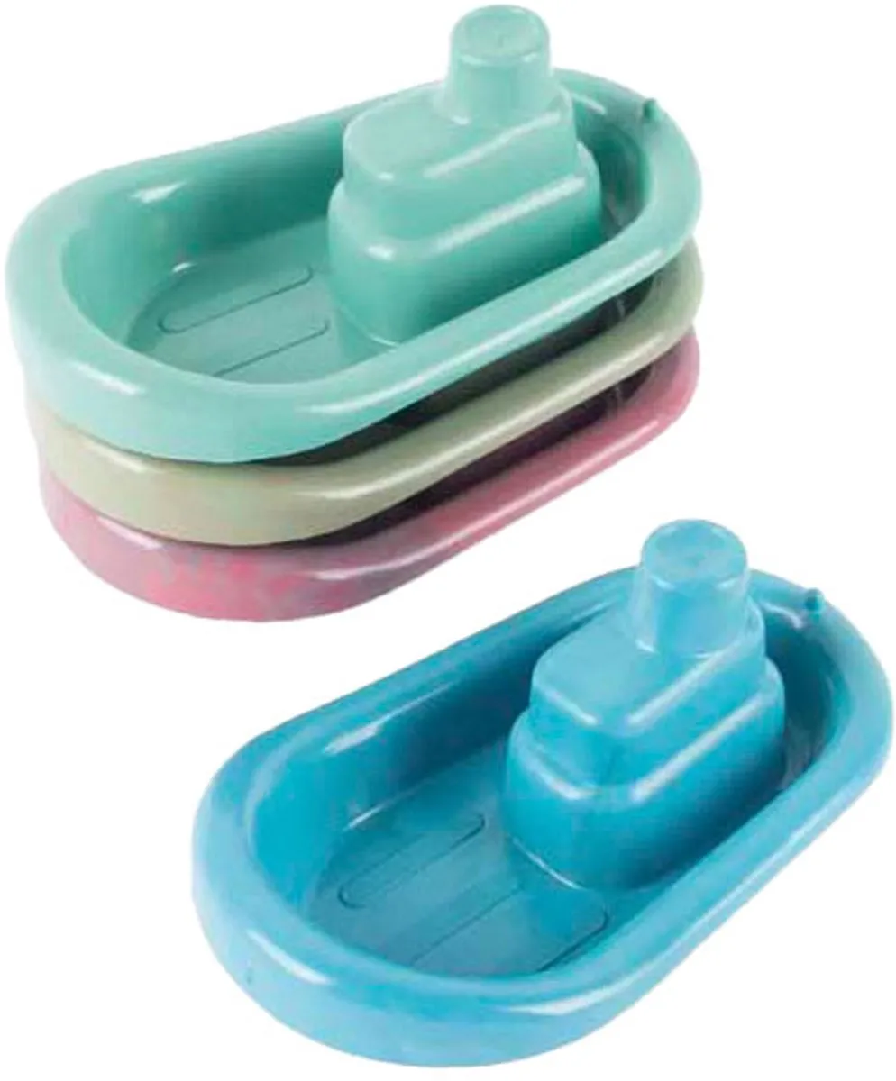 Dantoy Blue Marine Toys Bootjesset - 4 Stuks